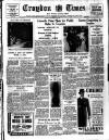 Croydon Times Saturday 10 October 1936 Page 1
