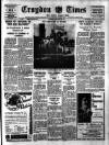 Croydon Times Wednesday 09 February 1938 Page 1
