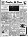 Croydon Times Wednesday 18 January 1939 Page 1
