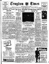 Croydon Times Saturday 25 March 1939 Page 1