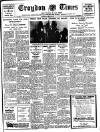 Croydon Times Wednesday 19 April 1939 Page 1