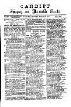 Cardiff Shipping and Mercantile Gazette Monday 08 March 1875 Page 1