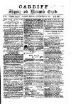 Cardiff Shipping and Mercantile Gazette Monday 29 November 1875 Page 1