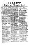 Cardiff Shipping and Mercantile Gazette Monday 31 December 1877 Page 1