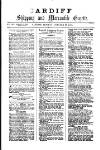 Cardiff Shipping and Mercantile Gazette Monday 28 October 1878 Page 1