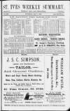St. Ives Weekly Summary Saturday 07 July 1894 Page 1
