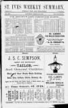 St. Ives Weekly Summary Saturday 23 March 1895 Page 1