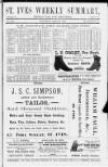 St. Ives Weekly Summary Saturday 22 June 1895 Page 1