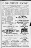 St. Ives Weekly Summary Saturday 15 February 1896 Page 1