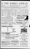 St. Ives Weekly Summary Saturday 30 May 1896 Page 1