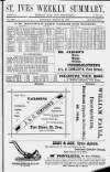 St. Ives Weekly Summary Saturday 20 March 1897 Page 1