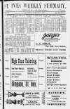 St. Ives Weekly Summary Saturday 05 February 1898 Page 1