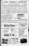 St. Ives Weekly Summary Saturday 26 February 1898 Page 1