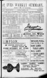St. Ives Weekly Summary Saturday 10 November 1900 Page 1