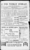 St. Ives Weekly Summary Saturday 20 April 1901 Page 1