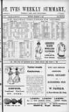 St. Ives Weekly Summary Saturday 03 November 1906 Page 1