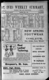 St. Ives Weekly Summary Saturday 04 May 1907 Page 1