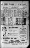 St. Ives Weekly Summary Saturday 16 November 1907 Page 1