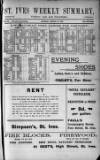 St. Ives Weekly Summary Saturday 18 January 1908 Page 1