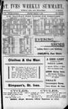 St. Ives Weekly Summary Saturday 15 February 1908 Page 1