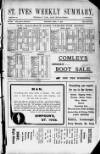 St. Ives Weekly Summary Saturday 11 April 1908 Page 1