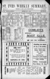St. Ives Weekly Summary Saturday 02 May 1908 Page 1