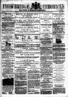 Trowbridge Chronicle Saturday 09 November 1872 Page 1