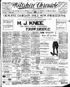 Trowbridge Chronicle Saturday 28 January 1905 Page 1