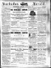 Barbados Herald Monday 09 August 1880 Page 1