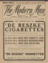 Modern Man Saturday 26 December 1908 Page 1