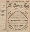 Modern Man Saturday 22 January 1910 Page 1