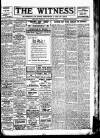 Witness (Belfast) Friday 09 January 1925 Page 1