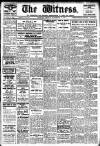 Witness (Belfast) Friday 06 November 1931 Page 1
