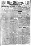 Witness (Belfast) Friday 13 September 1940 Page 1