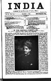 India Friday 06 March 1891 Page 1