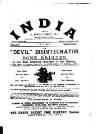 India Saturday 01 April 1893 Page 1