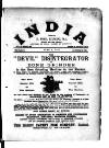India Thursday 01 June 1893 Page 1