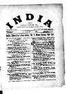 India Wednesday 01 November 1893 Page 1