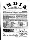 India Friday 01 February 1895 Page 1