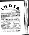 India Monday 01 July 1895 Page 1
