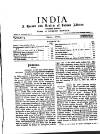 India Thursday 01 April 1897 Page 1