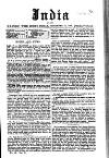 India Friday 23 September 1898 Page 1