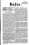 India Friday 04 November 1898 Page 1