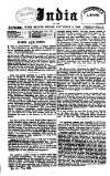 India Friday 08 September 1899 Page 1