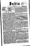 India Friday 18 May 1900 Page 1
