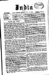 India Friday 25 May 1900 Page 1