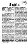 India Friday 21 September 1900 Page 1