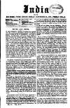 India Friday 28 September 1900 Page 1