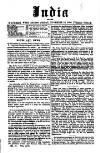 India Friday 23 November 1900 Page 1