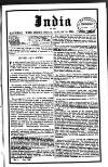 India Friday 25 January 1901 Page 1